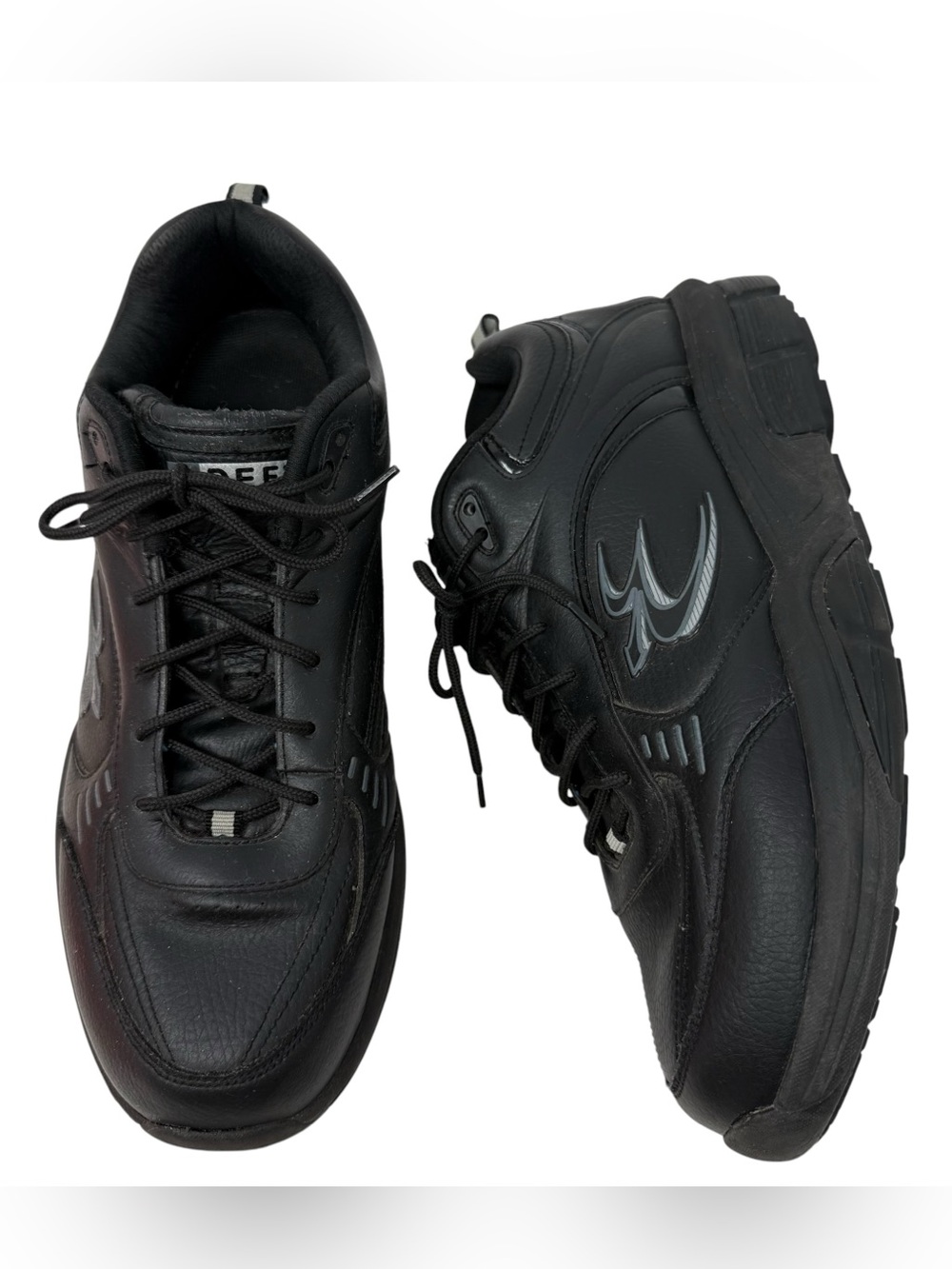 GDEFY Men's Size 12 Wide Black Gravity Defyer Sneakers